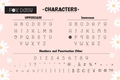 Fox Daisy by Fox7 — Slab Serif Font — thumbnail 6