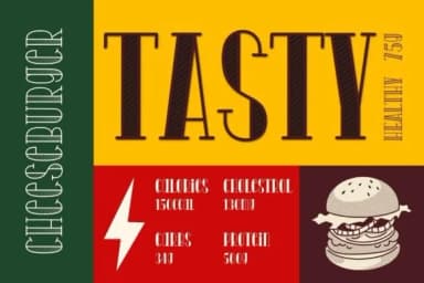 Fox Gravity by Fox7 — Slab Serif Font — thumbnail 5