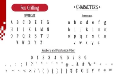 Fox Grilling by Fox7 — Slab Serif Font — thumbnail 6