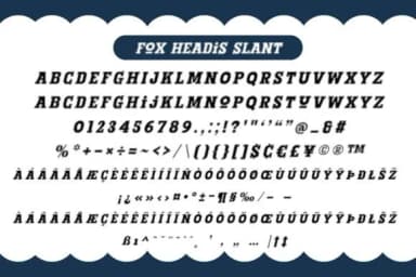 Fox Headis by Fox7 — Slab Serif Font — thumbnail 8