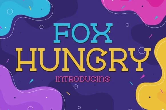 Fox Hungry by Fox7 — Slab Serif Font