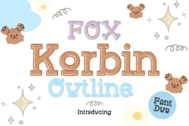 Fox Korbin by Fox7 — Slab Serif Font — thumbnail 1