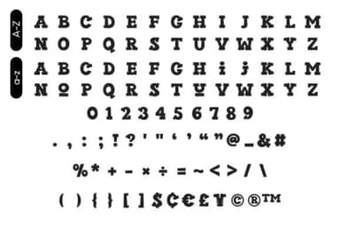 Fox Minutes by Fox7 — Slab Serif Font — thumbnail 6