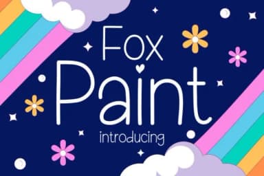 Fox Paint by Fox7 — Slab Serif Font — thumbnail 1
