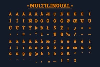 Fox Pizza by Fox7 — Slab Serif Font — thumbnail 8