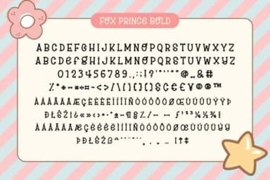 Fox Prince by Fox7 — Slab Serif Font — thumbnail 8