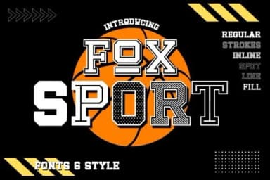 Fox Sport by Fox7 — Slab Serif Font — thumbnail 1