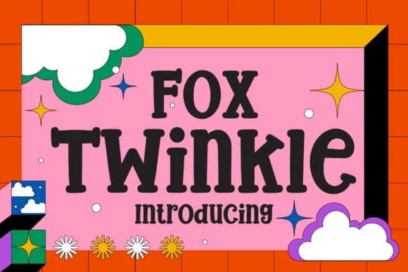 Fox Twinkle by Fox7 — Slab Serif Font