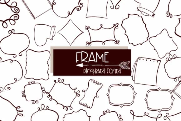 Frame by Sirinart — Dingbats Font