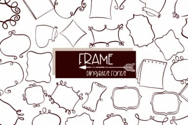 Frame by Sirinart — Dingbats Font — thumbnail 1