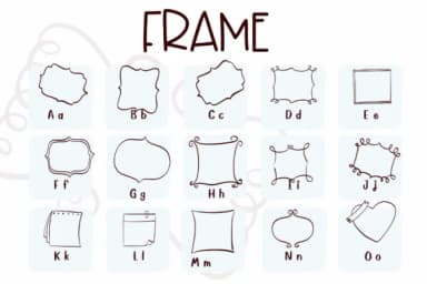 Frame by Sirinart — Dingbats Font — thumbnail 2