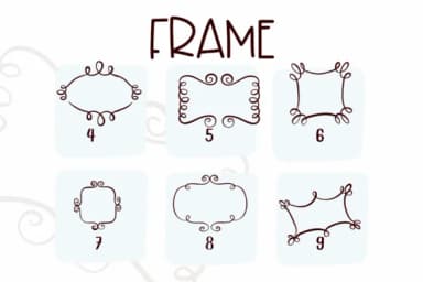 Frame by Sirinart — Dingbats Font — thumbnail 4