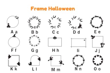 Frame Halloween by Nun Sukhwan — Dingbats Font — thumbnail 5