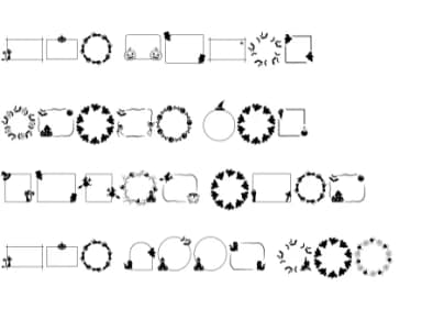 Frame Halloween by Nun Sukhwan — Dingbats Font — thumbnail 8