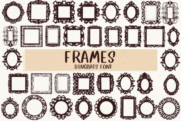 Frames by Nongyao — Dingbats Font