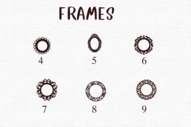 Frames by Nongyao — Dingbats Font — thumbnail 4