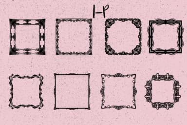 Frames Creator 1.0 by Minimalistartstudio — Dingbats Font — thumbnail 3