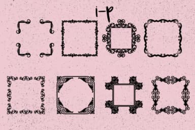 Frames Creator 1.0 by Minimalistartstudio — Dingbats Font — thumbnail 8