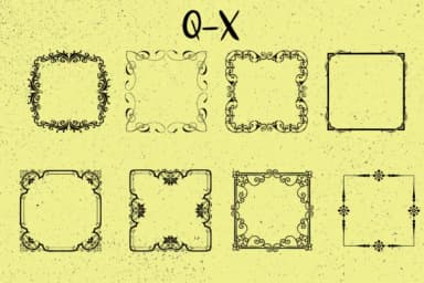 Frames Creator 2.0 by Minimalistartstudio — Dingbats Font — thumbnail 4