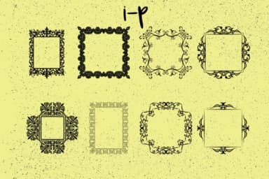 Frames Creator 2.0 by Minimalistartstudio — Dingbats Font — thumbnail 7