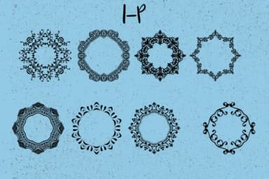 Frames Creator 3.0 by Minimalistartstudio — Dingbats Font — thumbnail 3