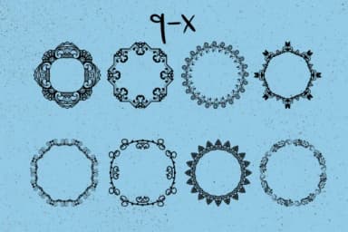 Frames Creator 3.0 by Minimalistartstudio — Dingbats Font — thumbnail 8