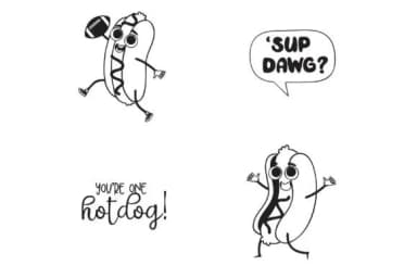 Frankly the Best Dingbats by Illustration Ink — Dingbats Font — thumbnail 6