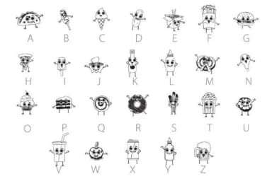 Frankly the Best Sidekicks Dingbats by Illustration Ink — Dingbats Font — thumbnail 2