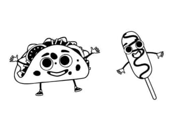 Frankly the Best Sidekicks Dingbats by Illustration Ink — Dingbats Font — thumbnail 3