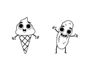 Frankly the Best Sidekicks Dingbats by Illustration Ink — Dingbats Font — thumbnail 4