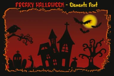 Freaky Halloween by Fontsandfashion — Dingbats Font — thumbnail 6