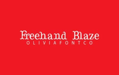 Freehand Blaze by OliviaFontCo — Slab Serif Font — thumbnail 1