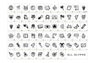 Freely by YandiDesigns — Dingbats Font — thumbnail 2