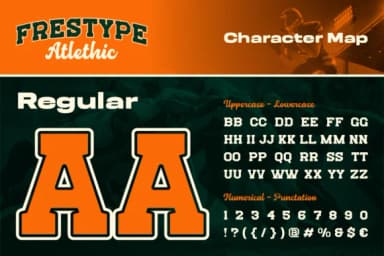 Frestype Atlethic Duo by Artisan Themes — Slab Serif Font — thumbnail 2