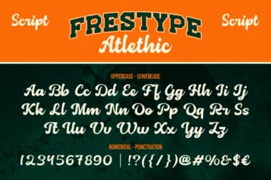 Frestype Atlethic Duo by Artisan Themes — Slab Serif Font — thumbnail 4