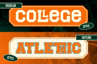 Frestype Atlethic Duo by Artisan Themes — Slab Serif Font — thumbnail 6