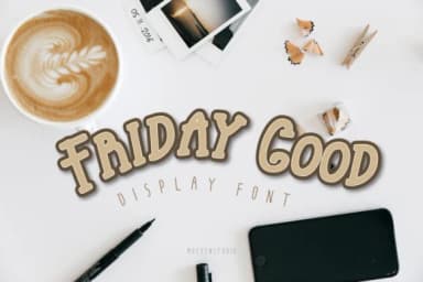Friday Good by Mozyen Studio — Slab Serif Font — thumbnail 1