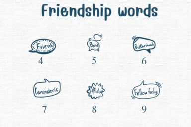 Friendship Words by Sontaya — Dingbats Font — thumbnail 4