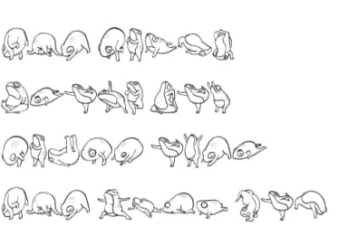 Frog by Bee Piyanuch — Dingbats Font — thumbnail 7