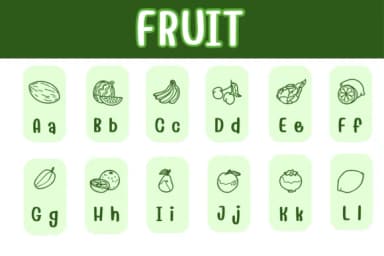 Fruit by Chonada — Dingbats Font — thumbnail 2