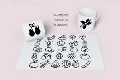 Fruit Alphabet by WADLEN — Dingbats Font — thumbnail 6