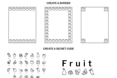 Fruit Doodle by digitalplannerland — Dingbats Font — thumbnail 6