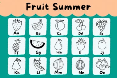 Fruit Summer by Natchuta — Dingbats Font — thumbnail 2