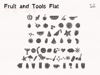 Fruits and Tools by Apollo no.64 — Dingbats Font — thumbnail 3
