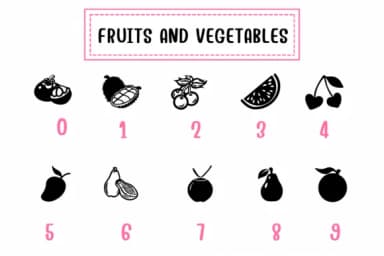 Fruits and Vegetables by PraewDesigns — Dingbats Font — thumbnail 4