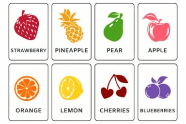 Fruits and Vegetables by PraewDesigns — Dingbats Font — thumbnail 6