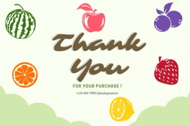 Fruits and Vegetables by PraewDesigns — Dingbats Font — thumbnail 7