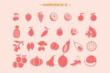 Fruits Dingbats by Creative Fabrica Fonts — Dingbats Font — thumbnail 3