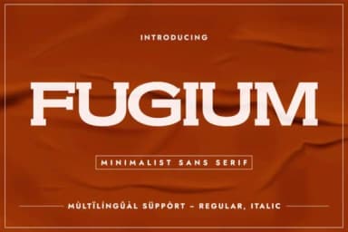 Fugium by Minimalistartstudio — Slab Serif Font — thumbnail 1