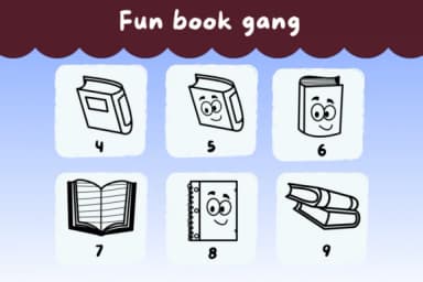 Fun Book Gang by Natchuta — Dingbats Font — thumbnail 4